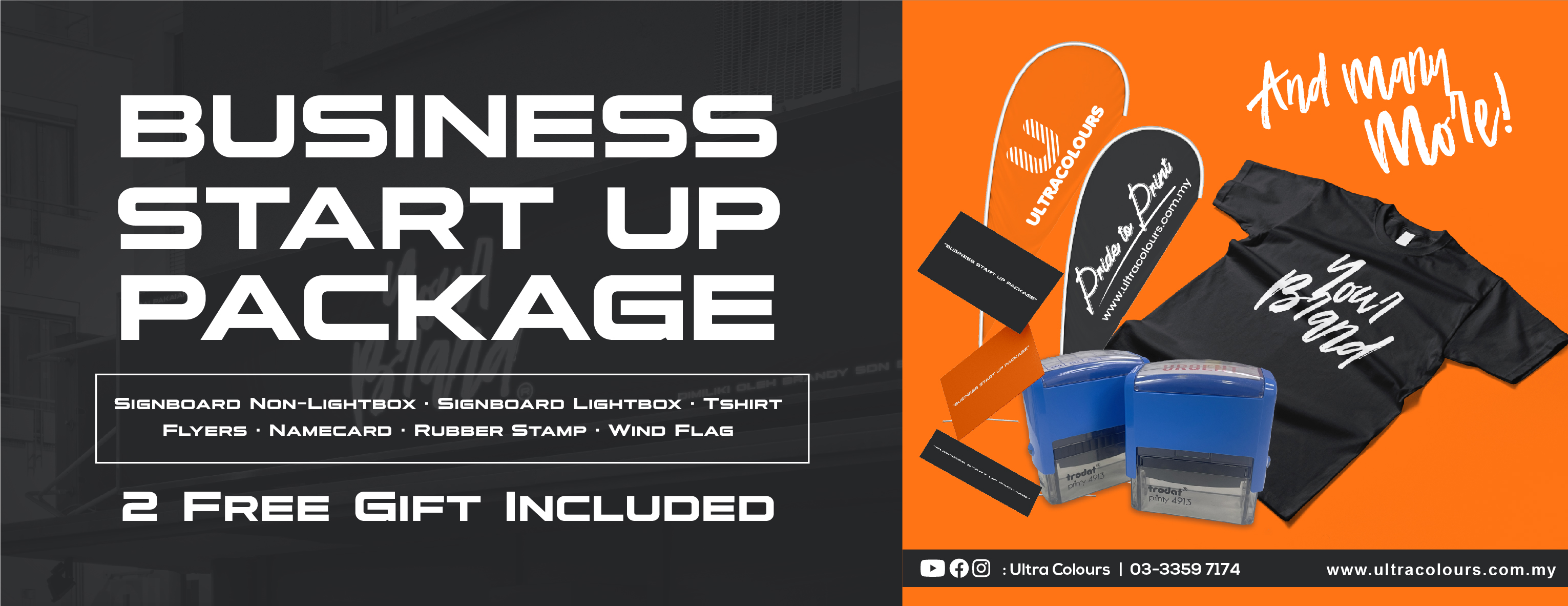 Banner Business start up package